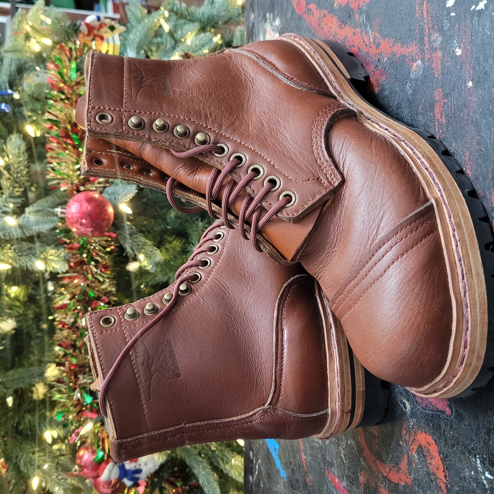 Brown Leather Men's Boots
